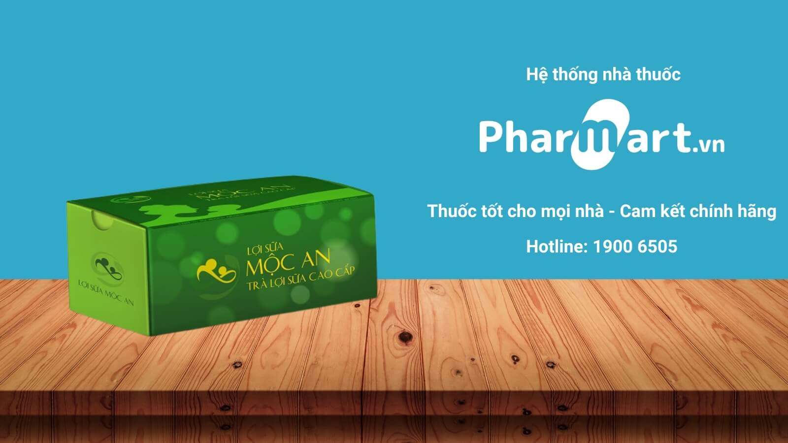 Trà lợi sữa Mộc An