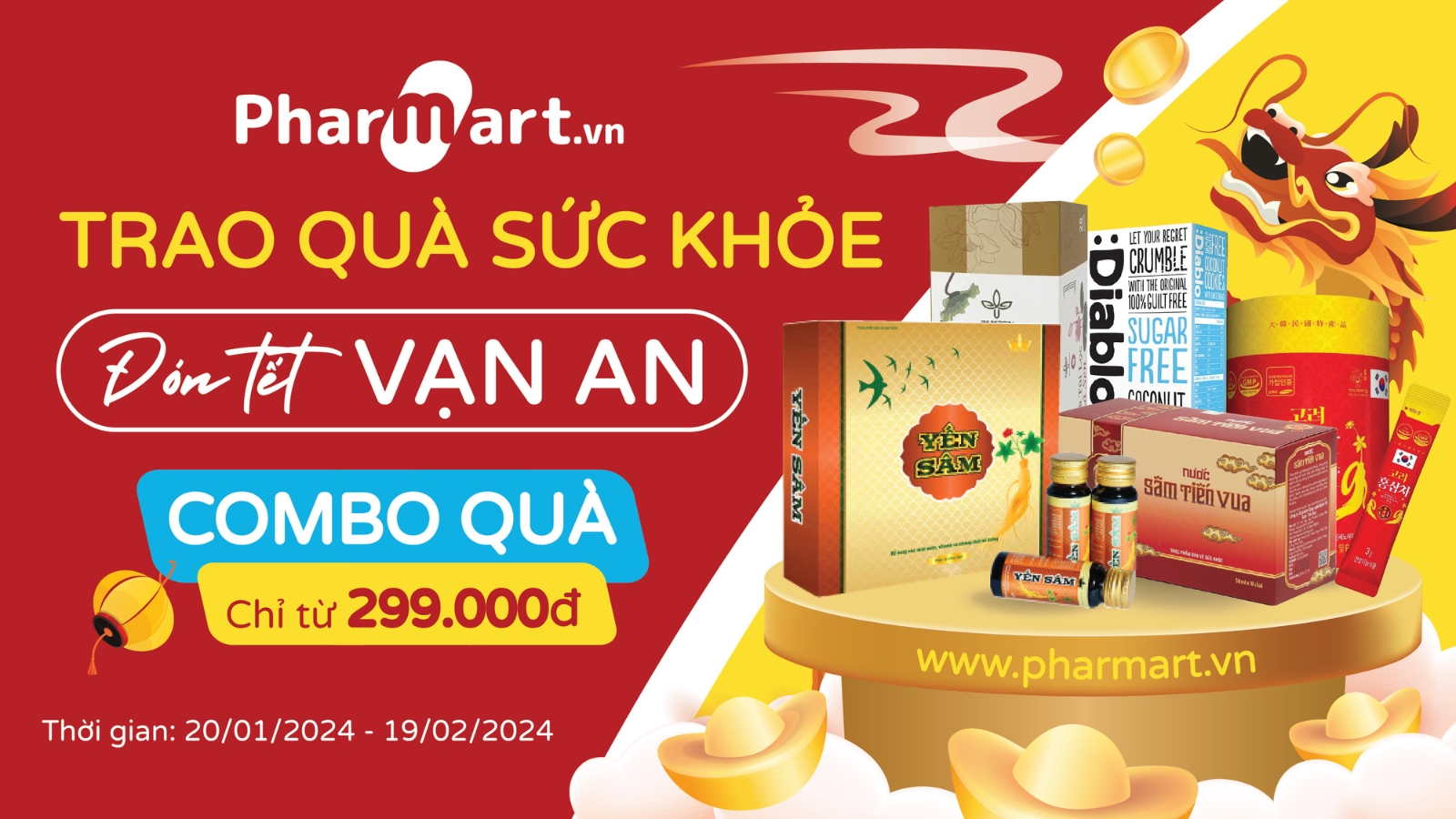 “Trao quà sức khỏe - Đón Tết vạn an” cùng Hệ thống Nhà thuốc Pharmart.vn đón năm mới 2024