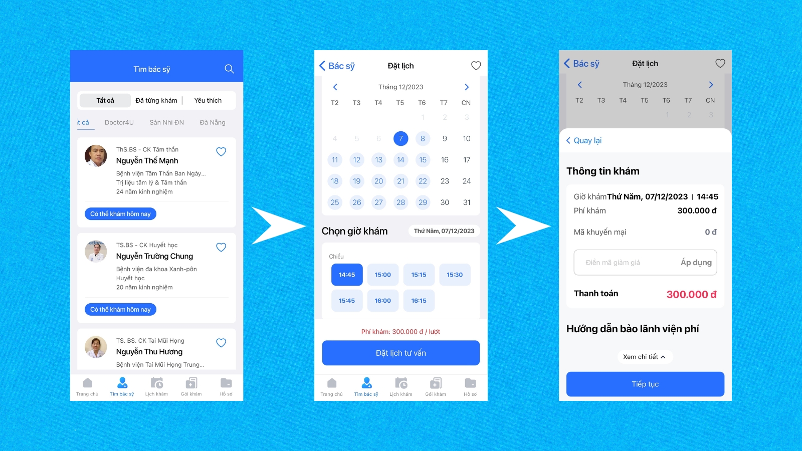 Đặt lịch khám bệnh miễn phí với mã Voucher Dược sĩ Pharmart.vn  cung cấp