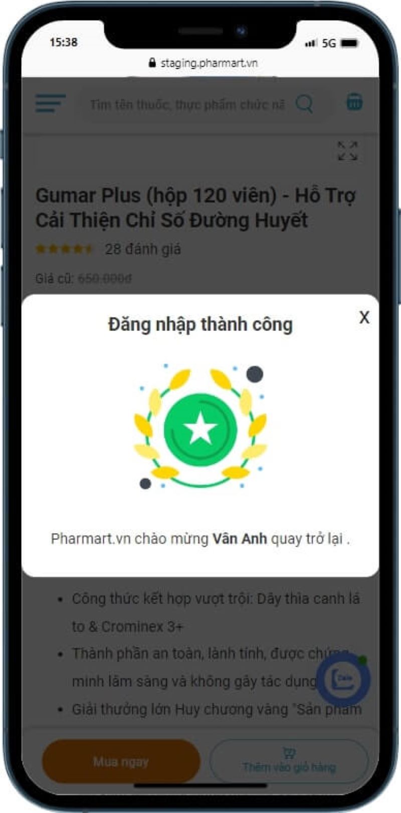 Hoàn thành đăng ký