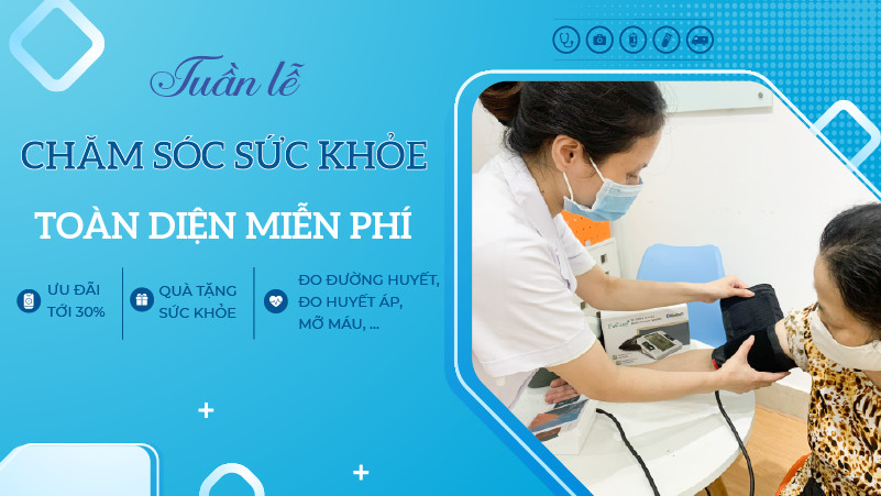 Tuần lễ “Chăm sóc sức khỏe toàn diện MIỄN PHÍ” tại Pharmart.vn