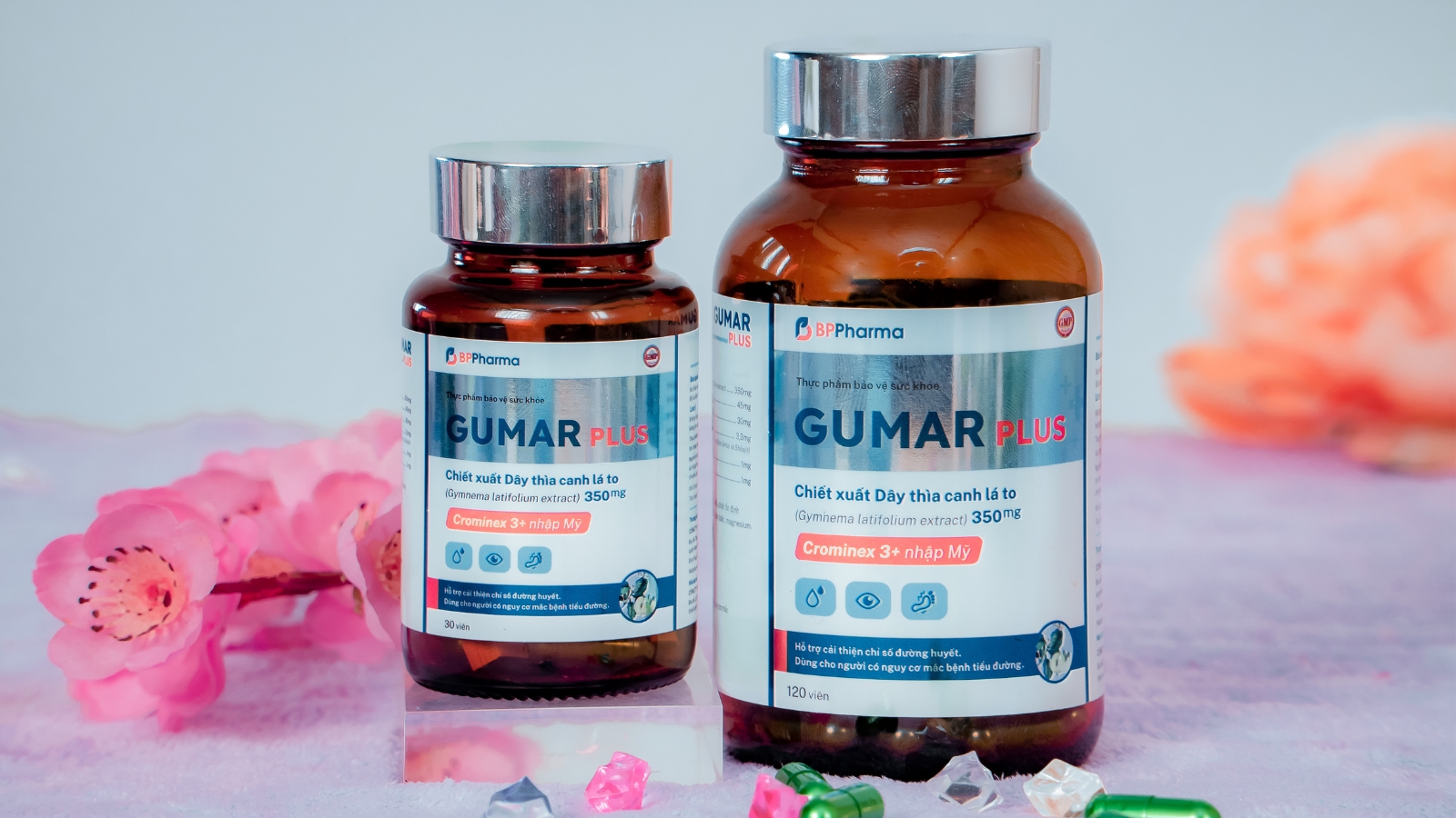 Gumar Plus hỗ trợ giảm và ổn định chỉ số đường huyết