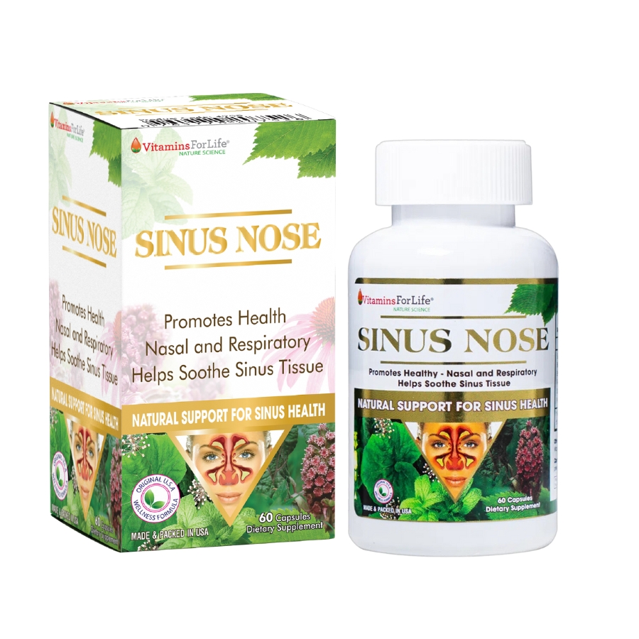 Sinus Nose (60 viên) – Hỗ trợ sức khỏe đường hô hấp