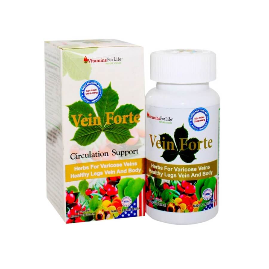 Vein Forte (30 viên) – Hỗ trợ điều trị suy giãn tĩnh mạch