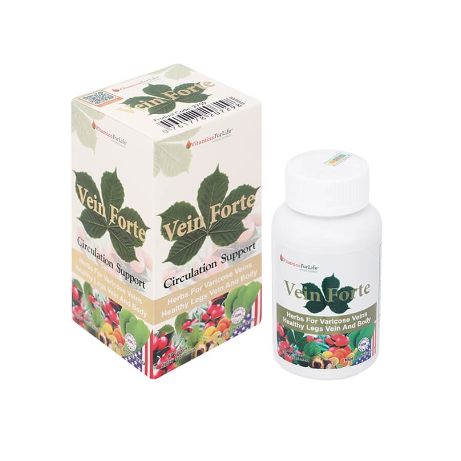 Vein Forte (60 viên) – Hỗ trợ điều trị giãn tĩnh mạch