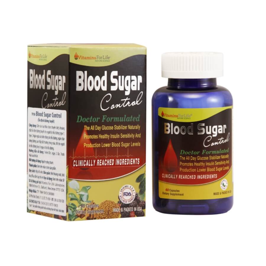 Blood Sugar Control – Hỗ trợ điều trị tiểu đường