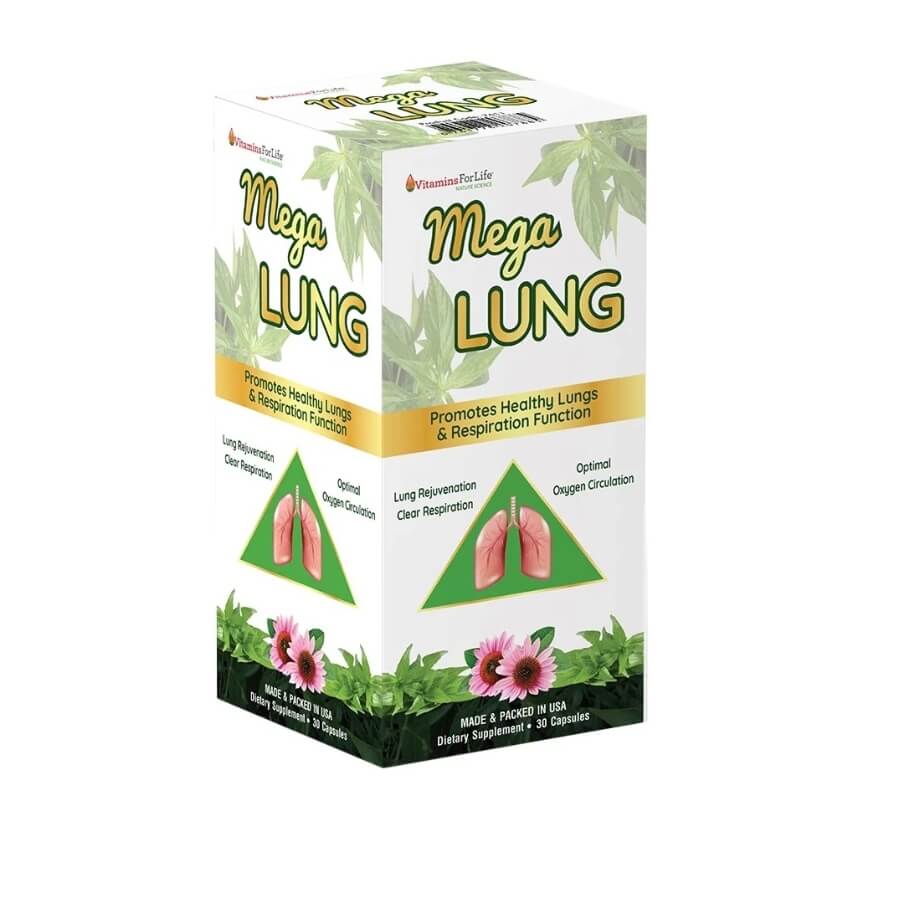 Mega LUNG – Bổ phổi, giảm ho, giảm đờm