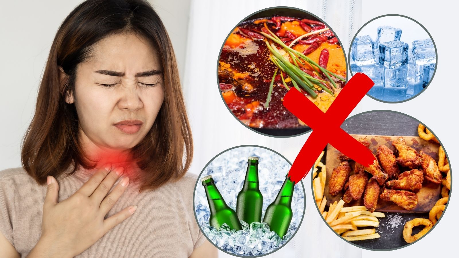 Viêm họng hạt kiêng gì? 7 điều nên tránh để mau hết bệnh