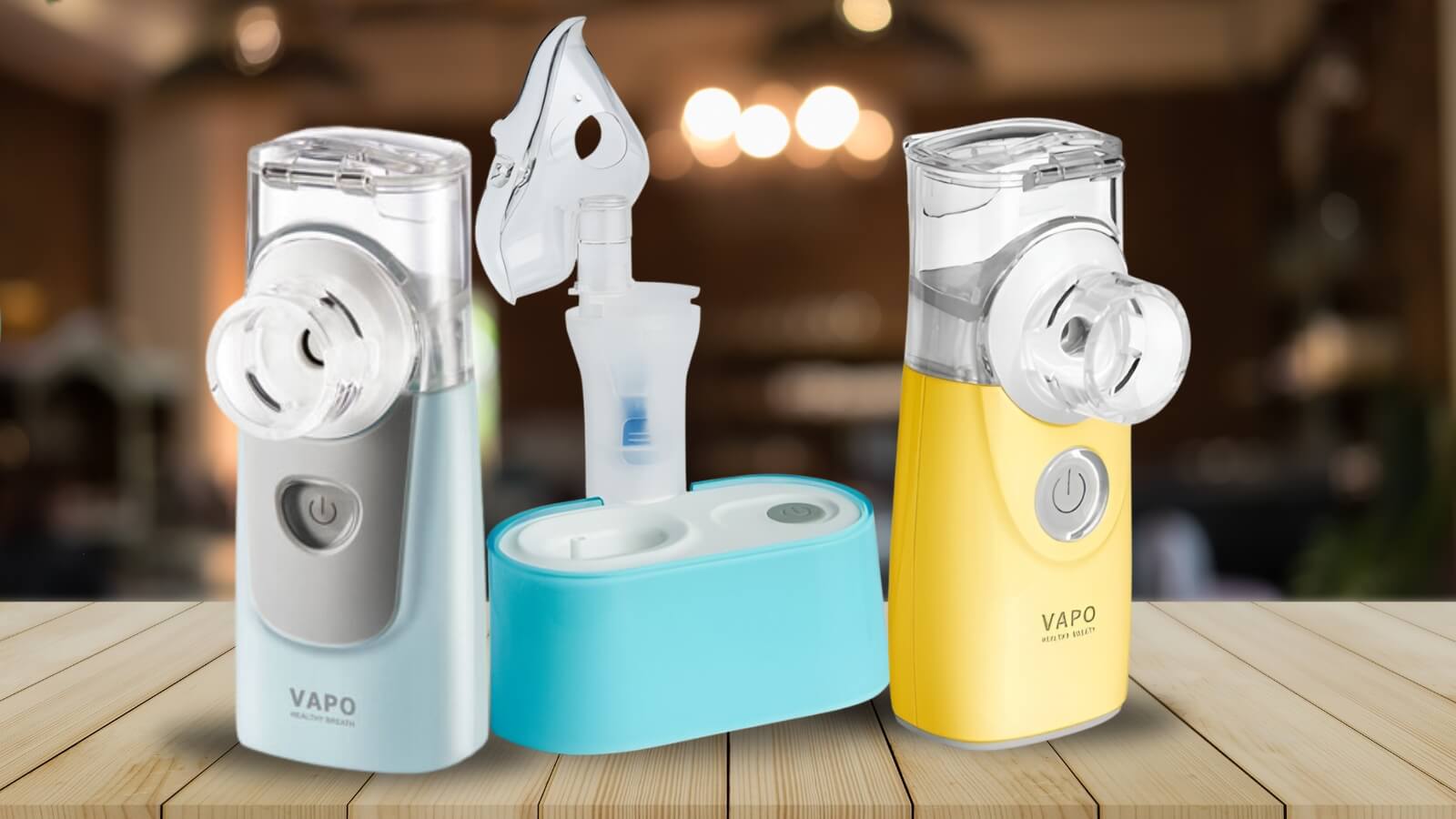 Máy xông khí dung VAPO có nhiều mẫu mà, màu sắc phù hợp với nhu cầu