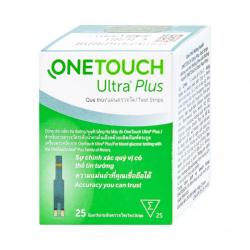 Que thử One Touch Ultra Plus đo đường huyết (25 que)