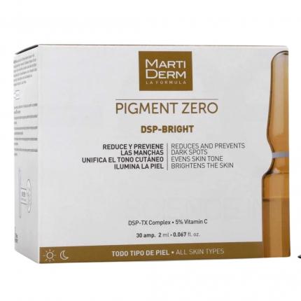 a Ampoule Dưỡng Sáng đều Màu Da, Giảm đốm Sắc Tố Martiderm Pigment Zero Dsp Bright
