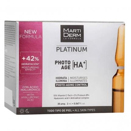 a Ampoules 15% Vitamin C Nguyên Chất Chống Lão Hóa Martiderm Platinum Photo Age Ha+