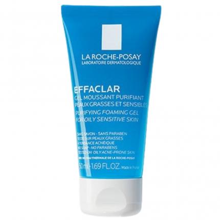 a Gel Rửa Mặt Tạo Bọt Làm Sạch Dành Cho Da Dầu Nhạy Cảm 50ml