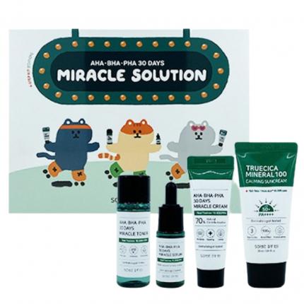 a Some By Mi Aha Bha Pha 30 Days Miracle Solution 4 Step Kit Edition