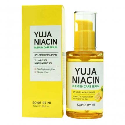 a Some By Mi Yuja Niacin Blemish Care Serum (50ml)