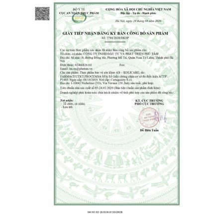 AB Kolicare Drops Công Ty TNHH Đầu Tư Và Phát Triển Phú Tâm