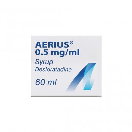 Aerius 0.5 mg/ml - Điều trị viêm mũi dị ứng, mề đay