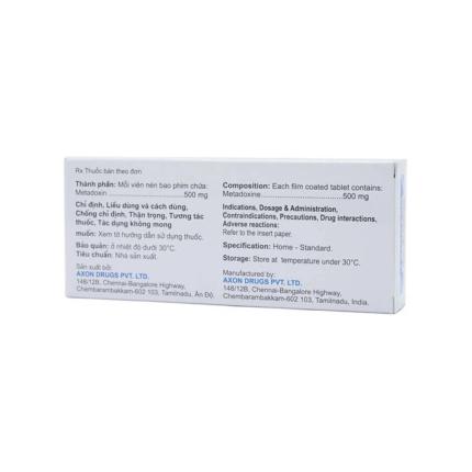 Alcomet 500mg