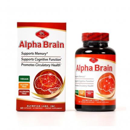 Alpha Brain - Cải Thiện Trí Nhớ, Tăng Tuần Hoàn Máu Não