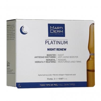 a Ampoule Chống Lão Hoá & Tái Tạo Da Ban đêm Martiderm Platinum Night Renew Ampoule