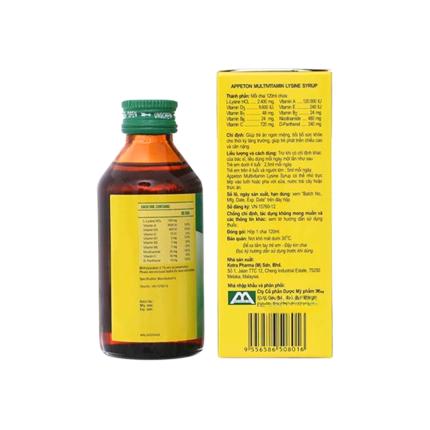 Siro Appeton Multivitamin Lysine