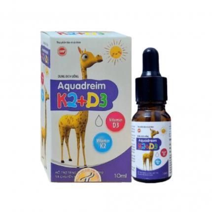 Aquadreim K2+D3 - Giúp trẻ ăn ngon, tăng cường hấp thu