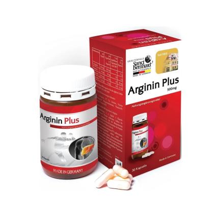 Arginin Plus 500mg - Bảo vệ và tăng cường chức năng gan hộp 30 viên