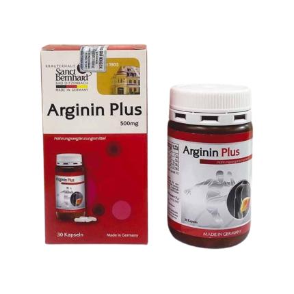 Arginin Plus 500mg - Bảo vệ và tăng cường chức năng gan hộp 30 viên