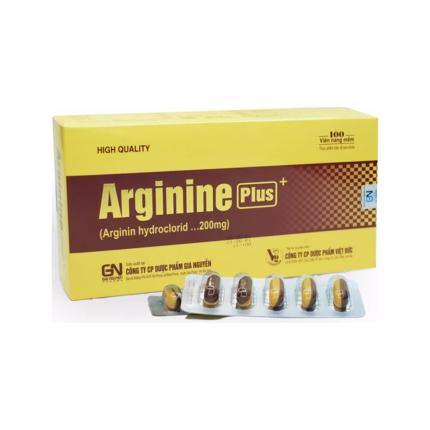 Arginine plus - Tăng cường chức năng gan