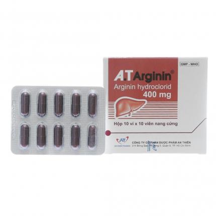 A.T Arginin 400mg - Điều trị các rối loạn khó tiêu