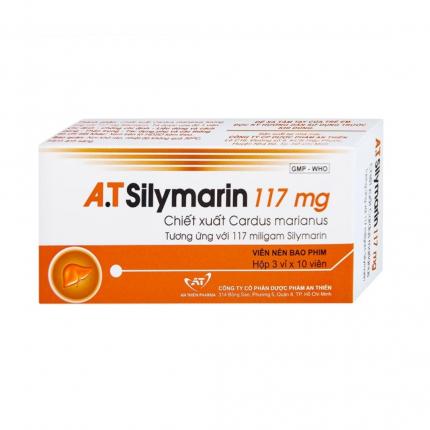 A.T Silymarin 117mg - Hỗ trợ điều trị bệnh viêm gan mạn tính