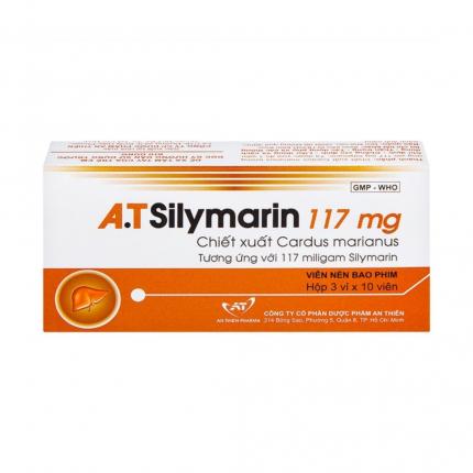 A.T Silymarin 117mg - Hỗ trợ điều trị bệnh viêm gan mạn tính