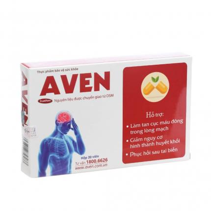 Aven làm tan cục máu đông