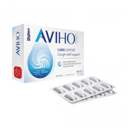 Aviho Lung Support - Hỗ trợ bổ phế, giảm ho