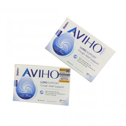 Aviho Lung Support - Hỗ trợ bổ phế, giảm ho