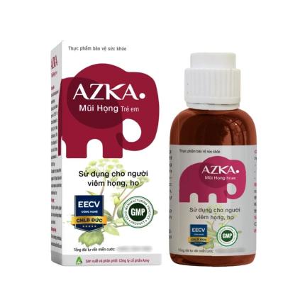 Azka Mũi Họng Trẻ Em (Chai 120ml)