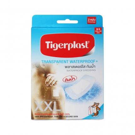 Băng gạc TigerPlast không thấm nước hộp 2 cái (100x120 mm)