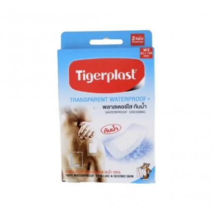 Băng gạc TigerPlast không thấm nước hộp 2 cái (60x100 mm)