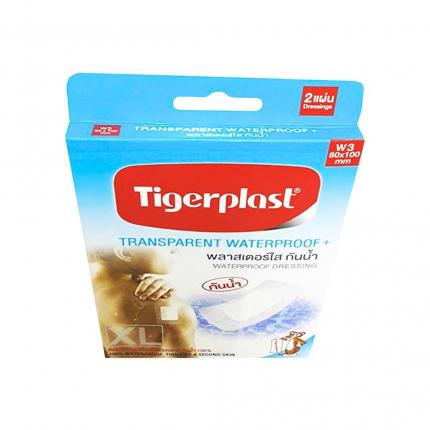 Băng gạc TigerPlast không thấm nước hộp 2 cái (80x100 mm)