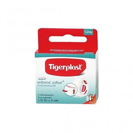 Băng keo nhựa TigerPlast Caripore Clear 0,5in chính hãng