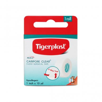 Băng keo nhựa TigerPlast Caripore Clear 1in chính hãng