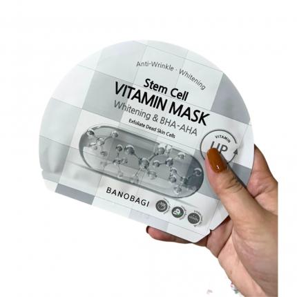 Mặt nạ Banobagi Stem Cell Vitamin Mask Whitening & Bha-Aha