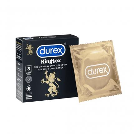 Bao cao su Durex Kingtex Hộp 3 Chiếc