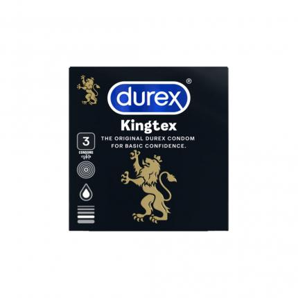 Bao cao su Durex Kingtex Hộp 3 Chiếc