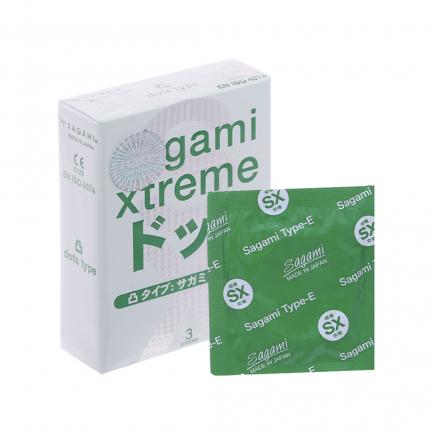 Bao cao su Sagami Dots Type Hộp 3 chiếc