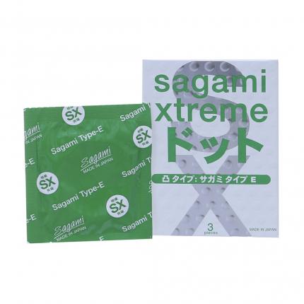 Bao cao su Sagami Dots Type Hộp 3 chiếc