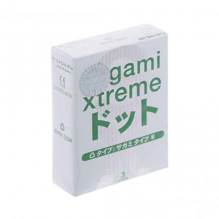 Bao cao su Sagami Dots Type Hộp 3 chiếc