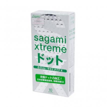 Bao cao su Sagami Xtreme Dots Type Hộp 10 chiếc