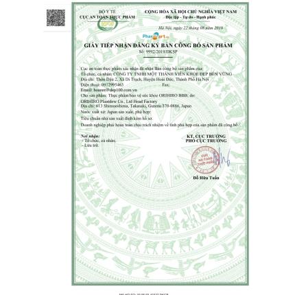 Orihiro BBB KHỎE ĐẸP BỀN VỮNG
