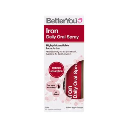 BetterYou Iron Daily Oral Spray (Lọ Xịt 25ml)